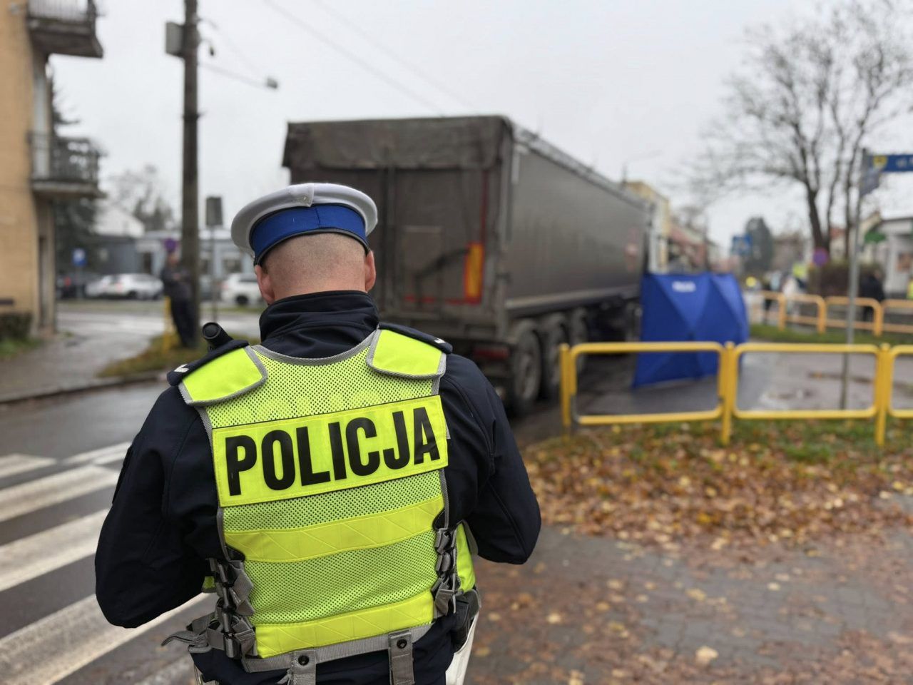 Morąg: Śmiertelne potrącenie w centrum. Nie żyje kobieta