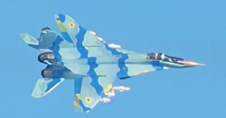 Dostrzeżony nad Ukrainą. MiG-29 w specyficznym kamuflażu