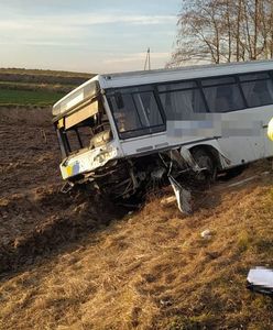 Tragedia na drodze. Kierowca nie żyje, dzieci wśród poszkodowanych