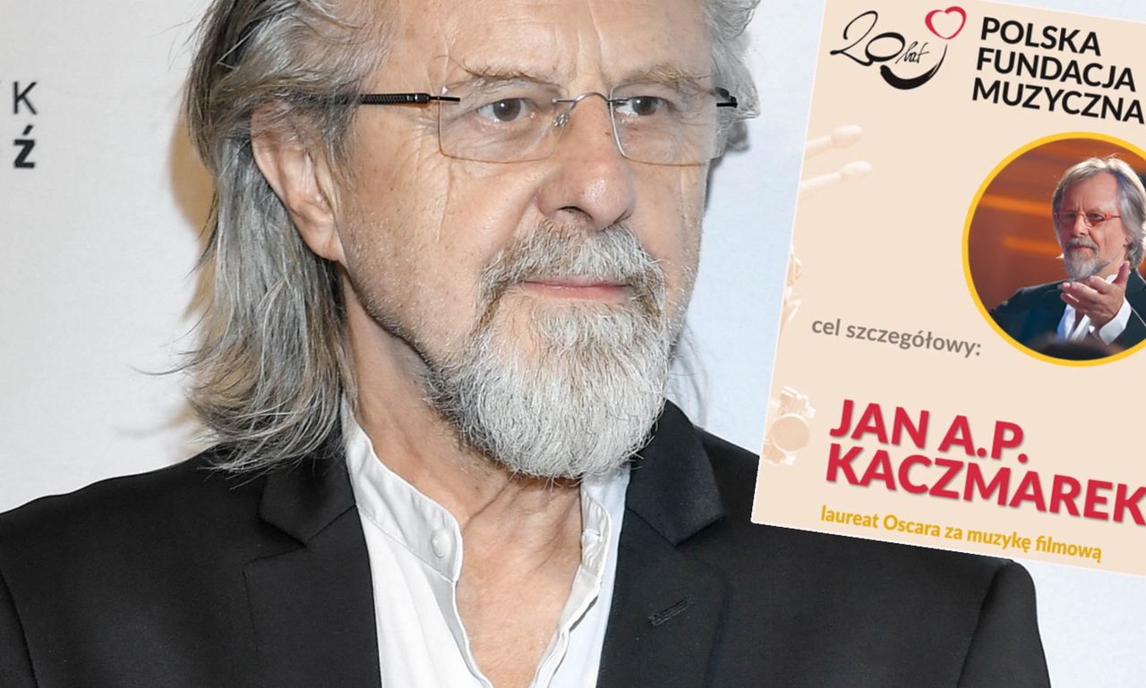 Jan A.P. Kaczmarek jest ciężko chory. Są problemy ze zbiórką pieniędzy na leczenie