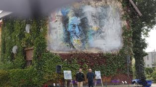 Radzionków: Odsłonięto mural upamiętniający ofiary przemocy w 1945