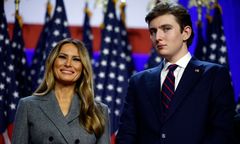 Barron Trump nie dostał się na Harvard? Melania ucina spekulacje