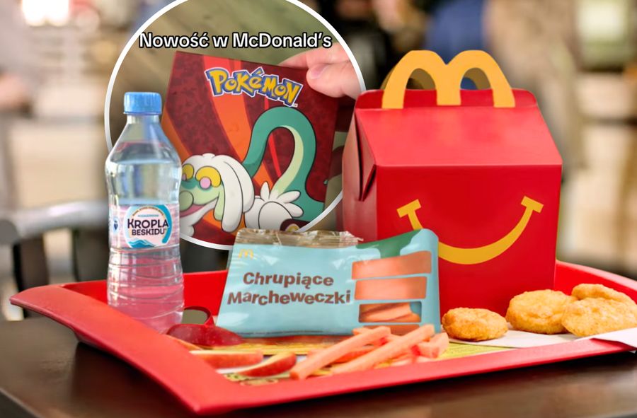 Karty Pokemon w McDonald's