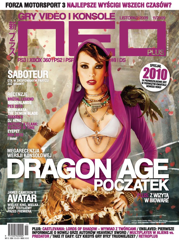 Dorota Gardias-Skóra jako Morrigan z Dragon Age 2