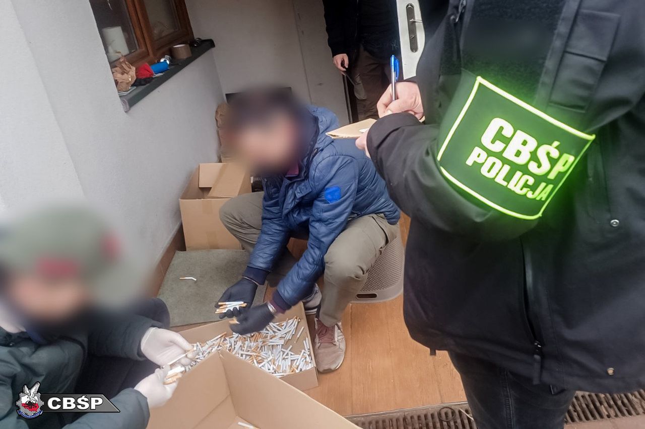 CBŚP i KAS rozbiły międzynarodowy gang akcyzowy