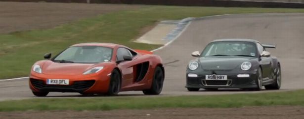 Porsche 911 GT3 RS vs. McLaren MP4-12C