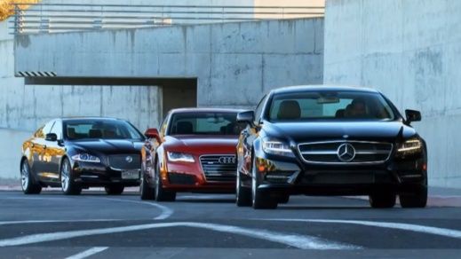 Mercedes CLS vs Audi A7 vs Jaguar XJ