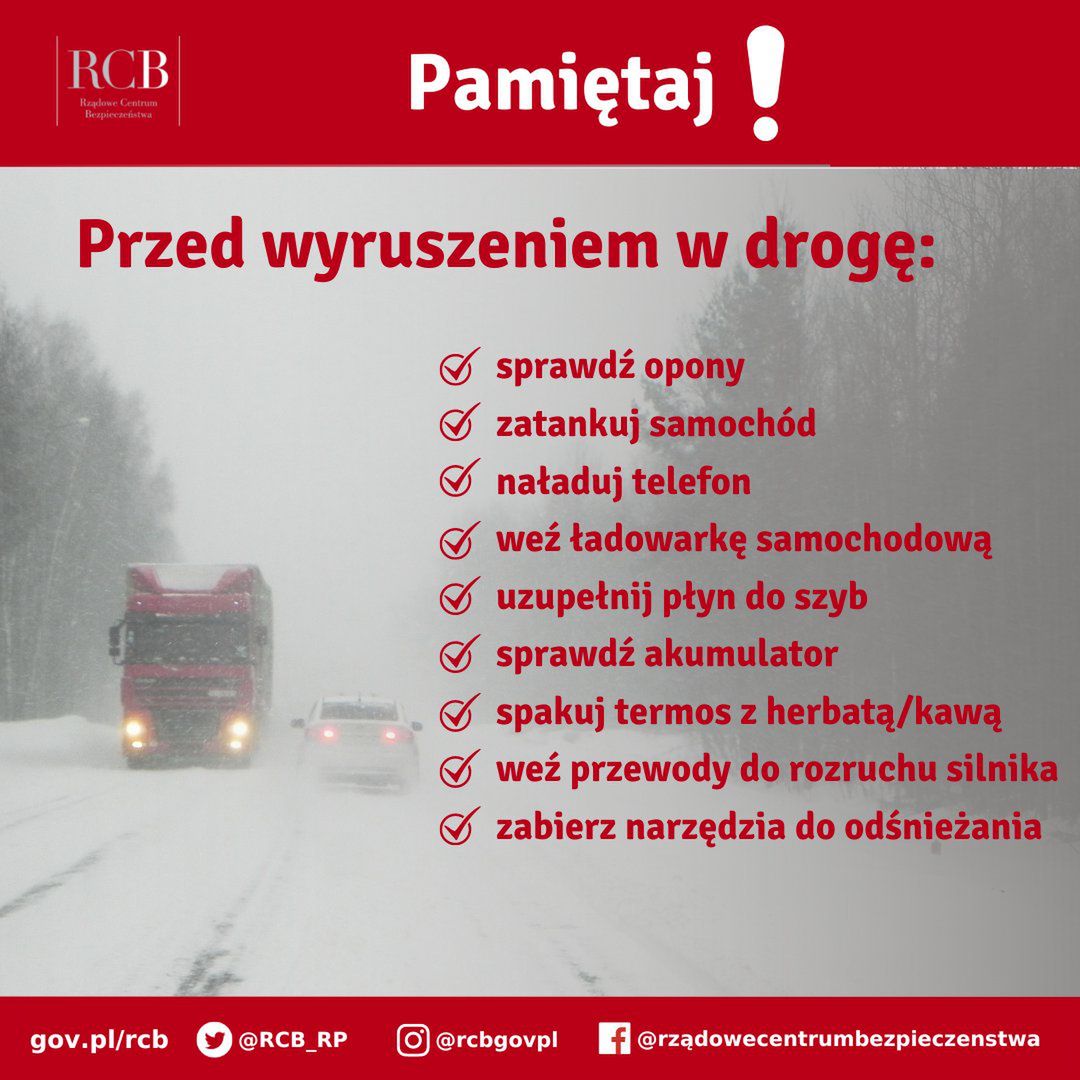 Służby apelują o ostrożność