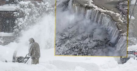Nie do wiary, co stało się z wodospadem Niagara. Nagranie obiegło sieć