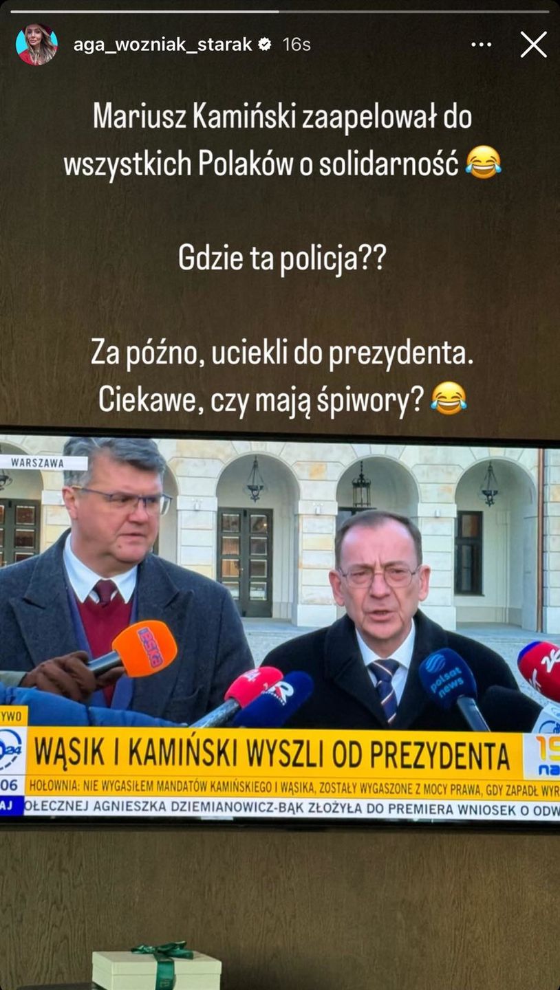 Wpis Agnieszki Woźniak-Starak
