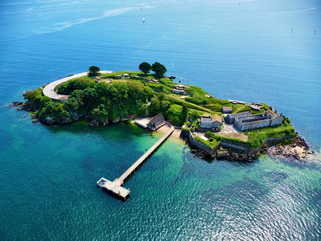 A rocky island in the English Channel awaits a new owner