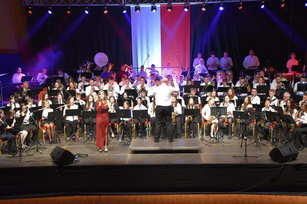 Opatówek: 123 muzyków z Wielkopolski zagrało na jednej scenie