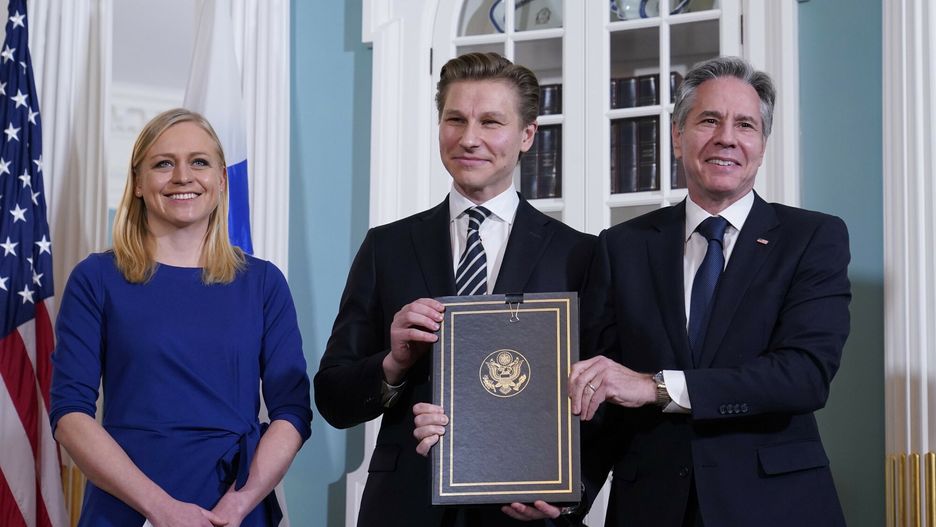Antony Blinken, i Antti Hakkanen