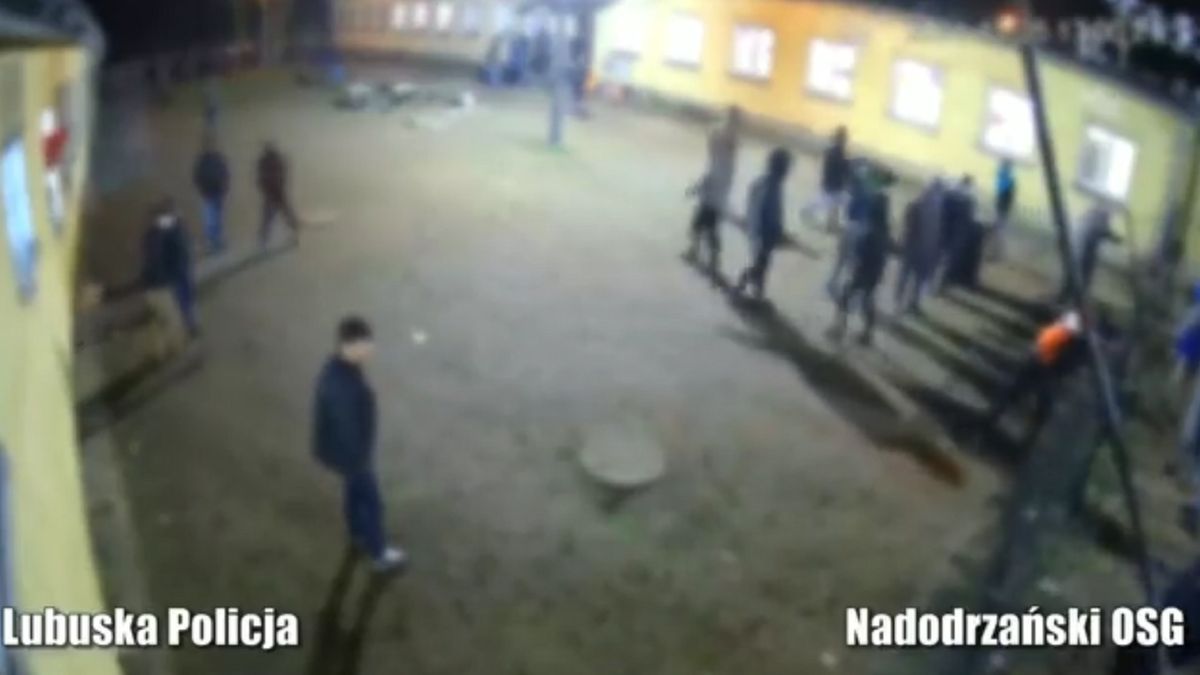 Policja pokazała nagranie z ośrodka.