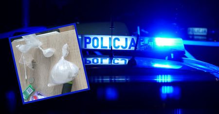 21-latek z Piły podszedł do policjantów z amfetaminą w dłoni