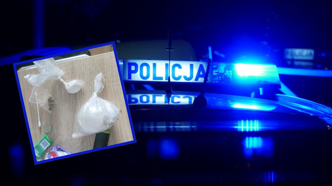 21-latek z Piły podszedł do policjantów z amfetaminą w dłoni