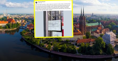 Karteczka z Wrocławia. Oni nie wejdą. "Zakaz wstępu"