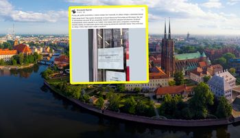 Karteczka z Wrocławia. Oni nie wejdą. "Zakaz wstępu"