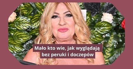 Mało kto wie, jak wyglądają bez peruki i doczepów. Oto zdjęcia