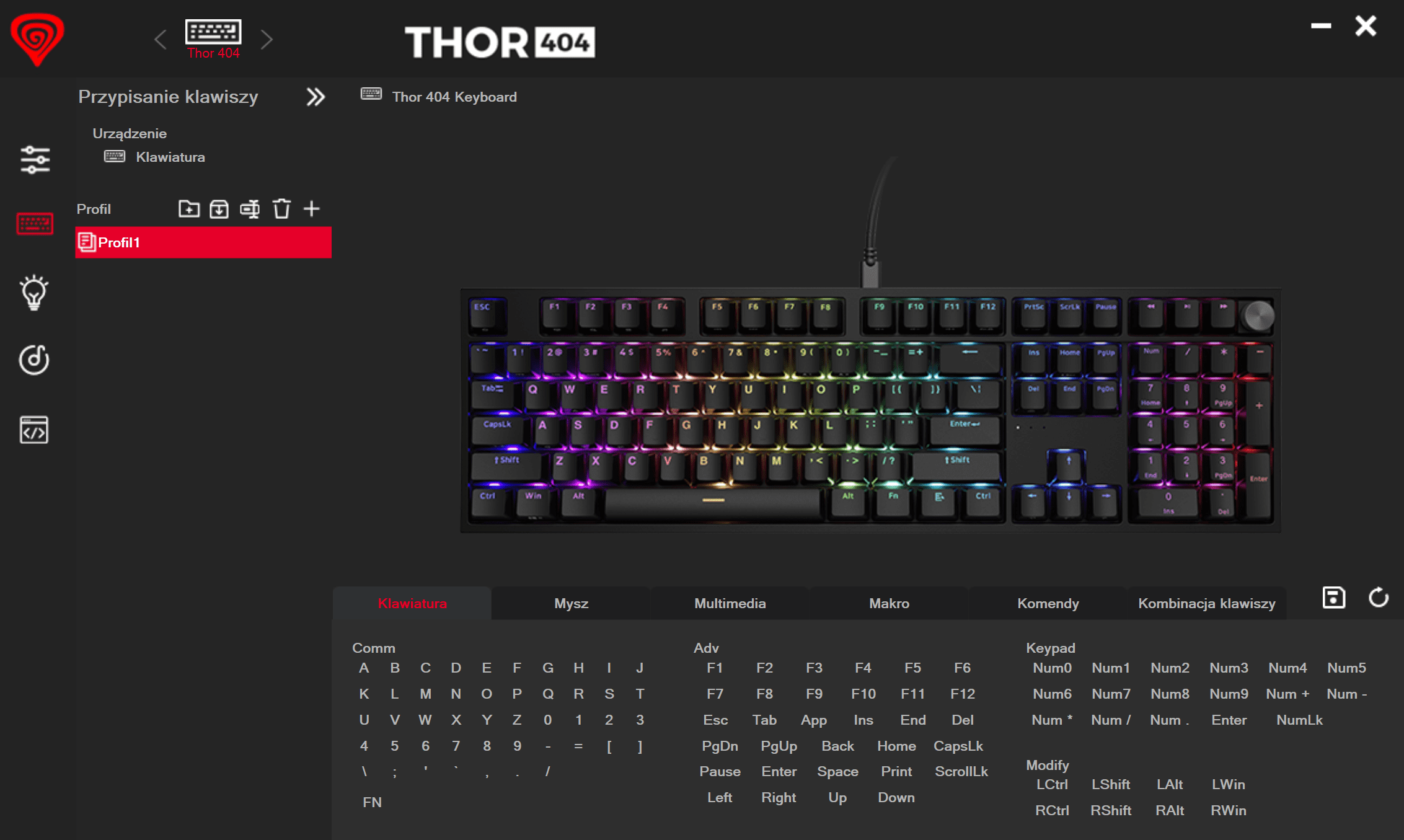 Aplikacja Thor 404