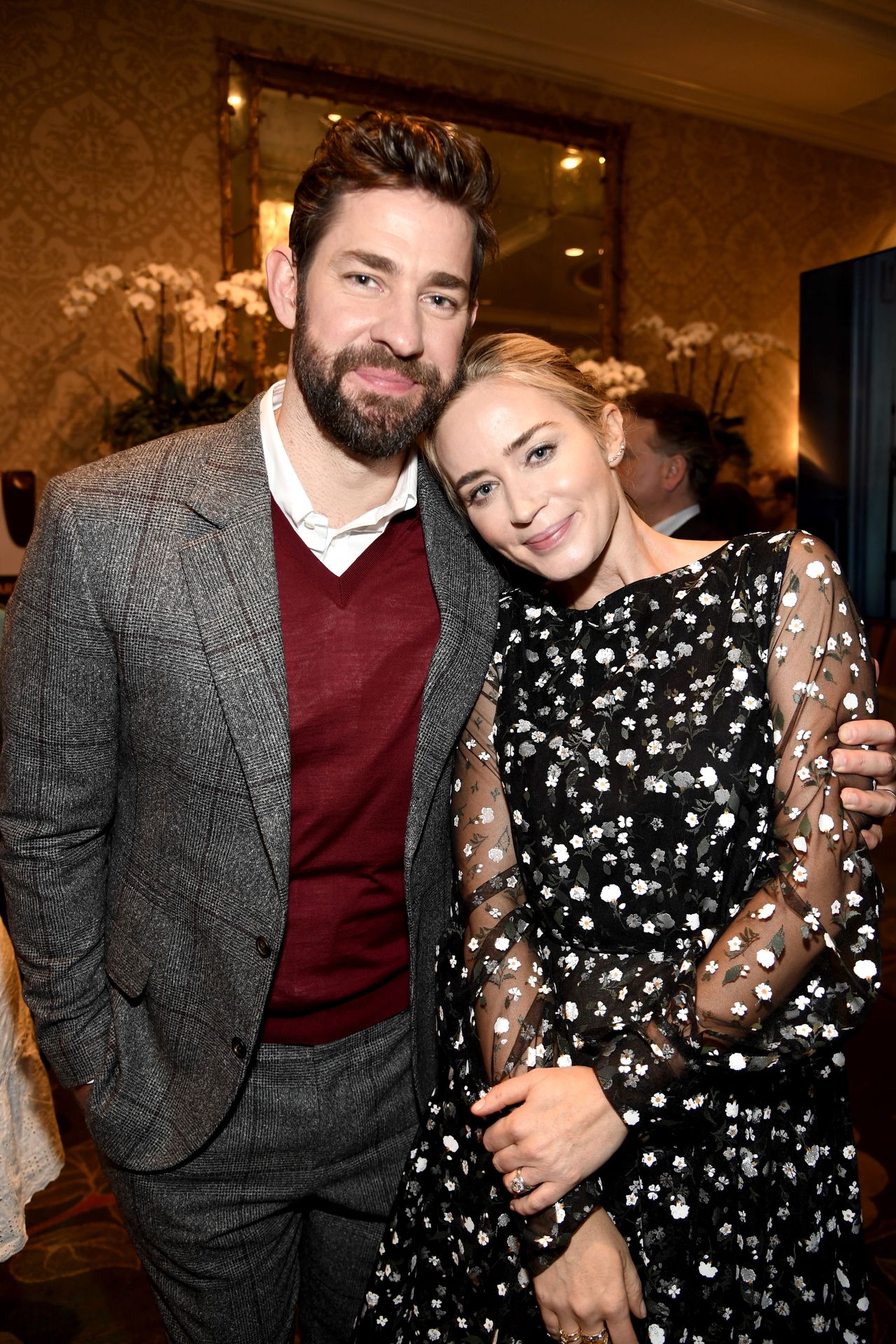 John Krasinski z żoną Emily Blunt