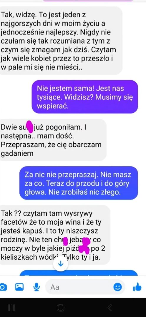 Rozmowa z żoną, którą zdradza mąż