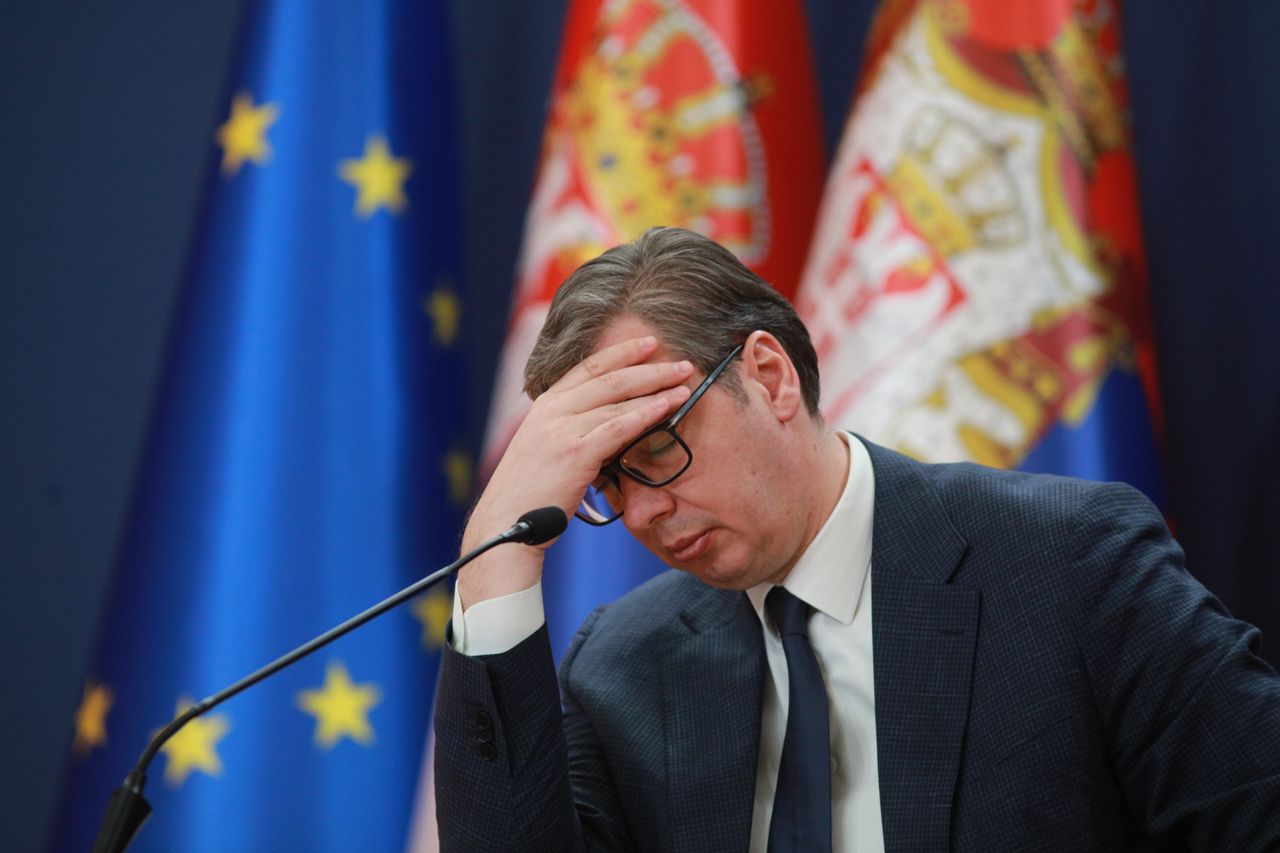 Serbski prezydent Aleksandar Vucic