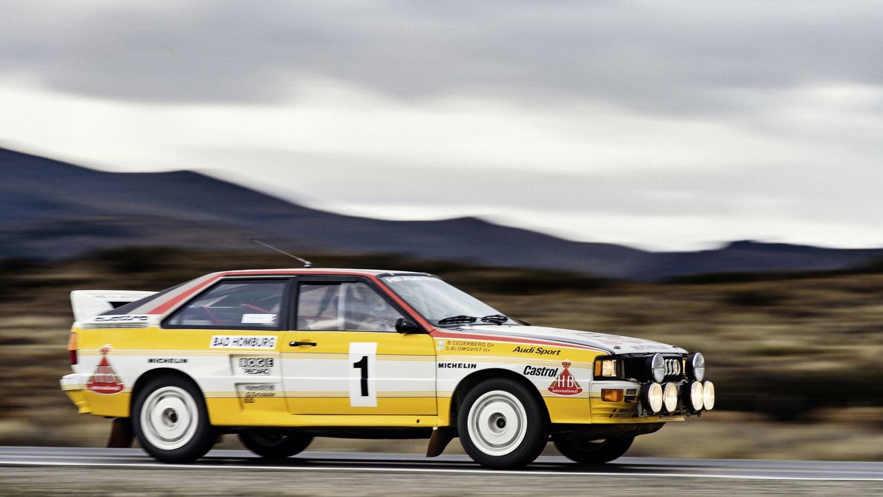 Rajdowe Audi Quattro Grupy B