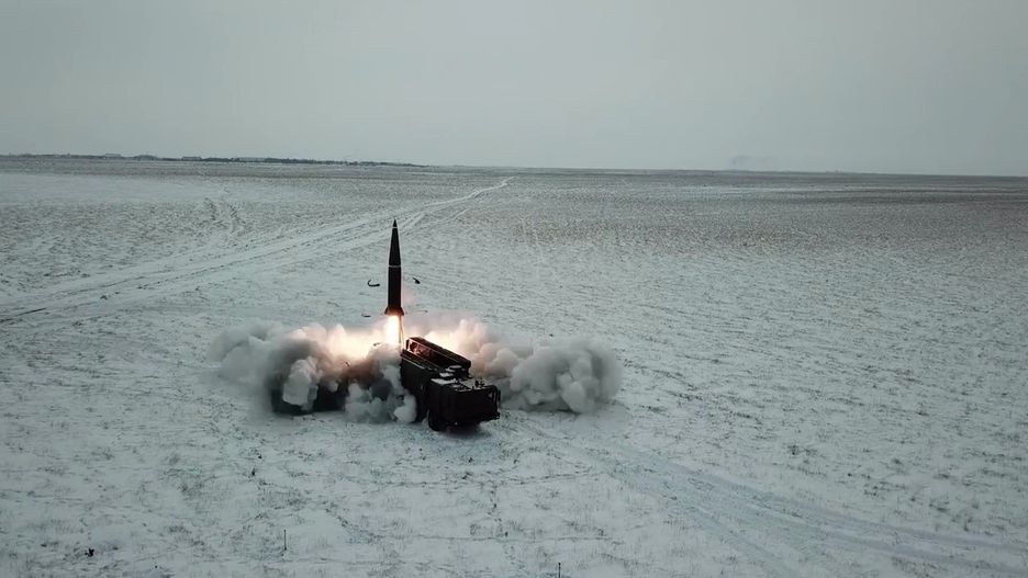 Start rakiety Iskander