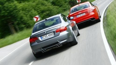 BMW M3 E92 vs Audi RS5