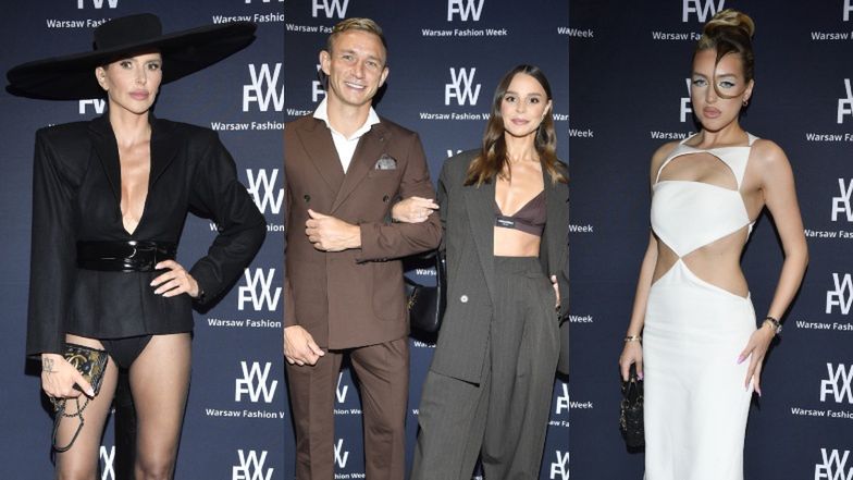 Gwiazdy na Warsaw Fashion Week