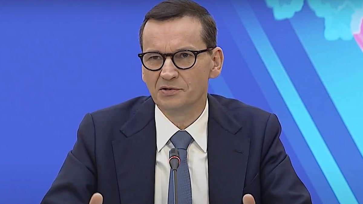 Premier Mateusz Morawiecki