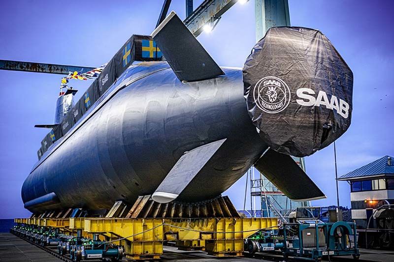 Halland - ostatni ze zmodernizowanych przez Szwecję okrętów typu A19 Gotland