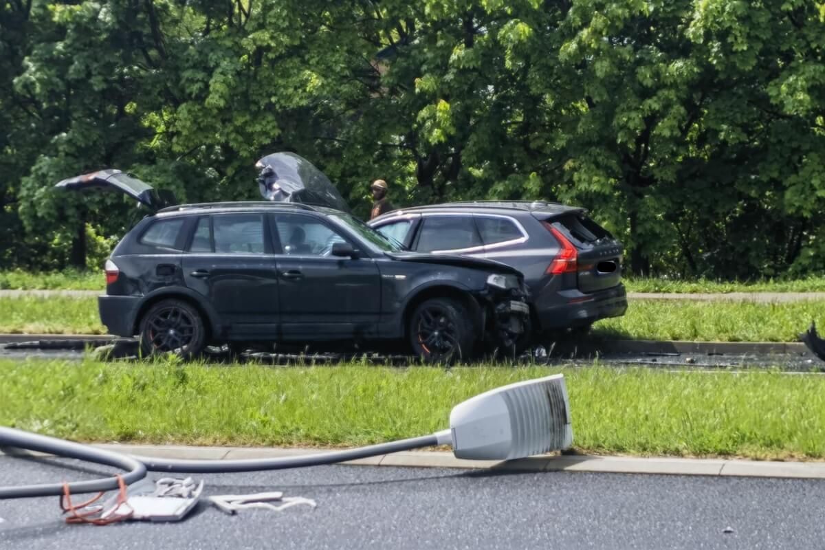 Wypadek na al. Kompozytorów Polskich w Lublinie