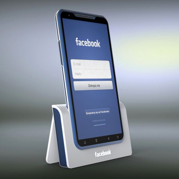 Facebook Phone by Michał Bonikowski (Fot. YankoDesign)