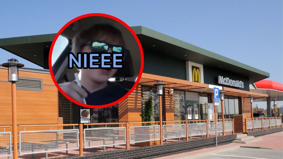 Ocenił jedzenie z McDonald's