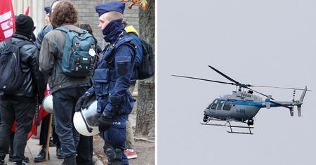 Musieli wstrzymać marsz. Policja w stanie gotowości