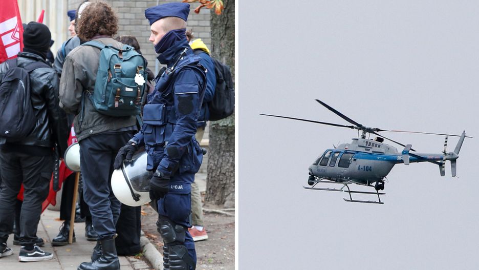 Policja na Marszu Niepodległości