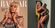 Nicki Minaj stroi miny w rosyjskim "Harper's Bazaar'