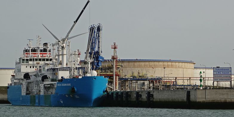 Holenderski hub dla rosyjskiego LNG. Rekord w porcie Zeebrugge