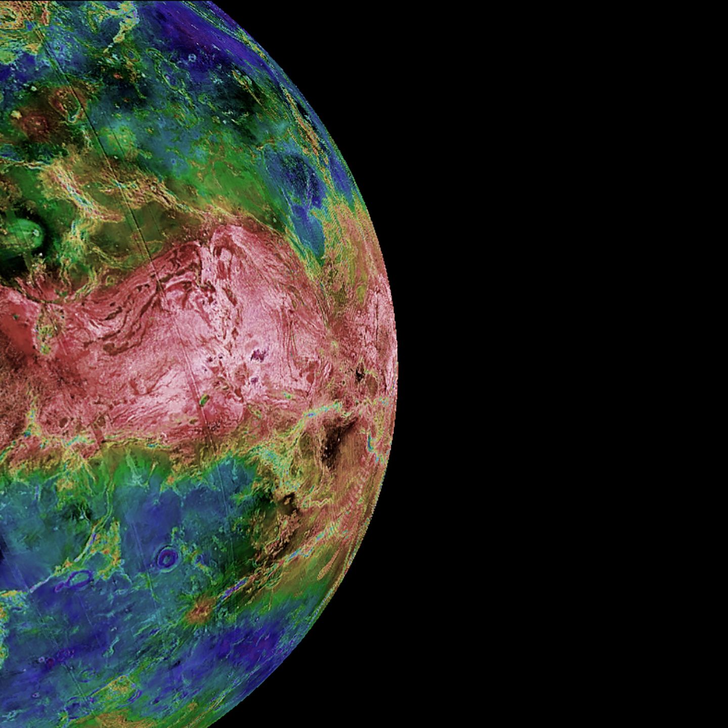 Sonda NASA zbliżyła się do Wenus. Na dowód przesłała zdjęcia powierzchni planety 1