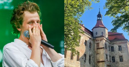 Maciej Musiałowski drży o swój zamek za DWA MILIONY. Park wokół posiadłości już został zalany wodą