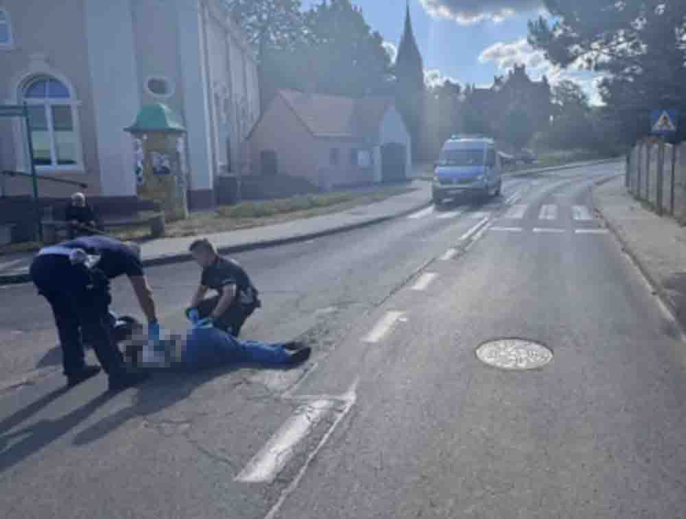 Tragedia w Zielonej Górze. Zmarła kobieta potrącona przez rowerzystę