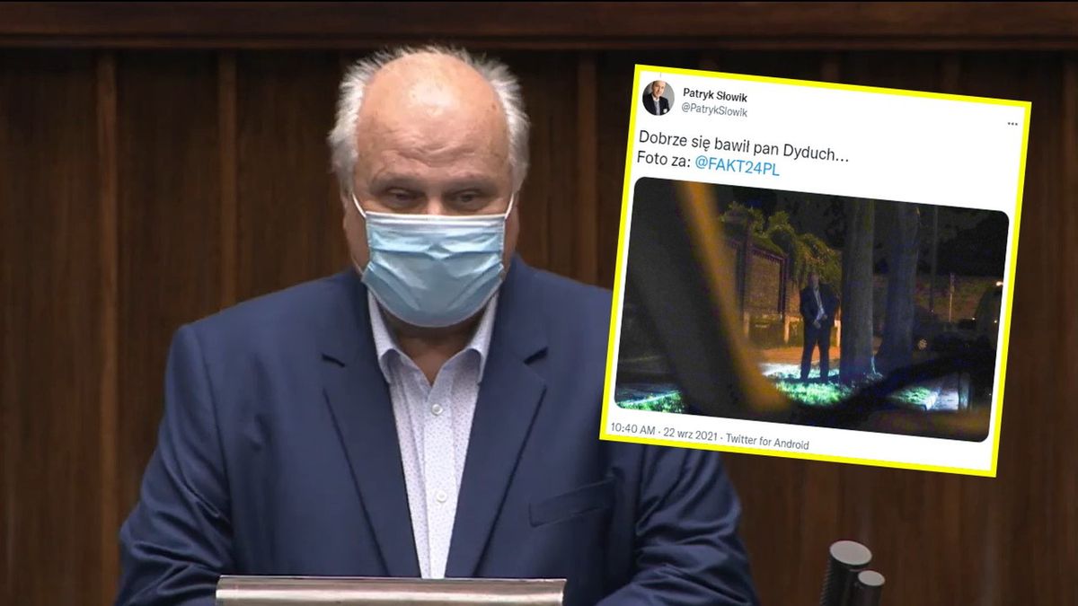 Posłowie Lewicy skomentowali zachowanie Marka Dyducha 