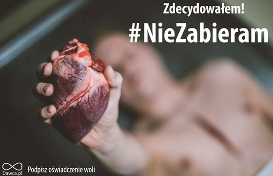 „Zdecydowałem! #NieZabieram” w kampanii promującej dawstwo narządów (wideo)