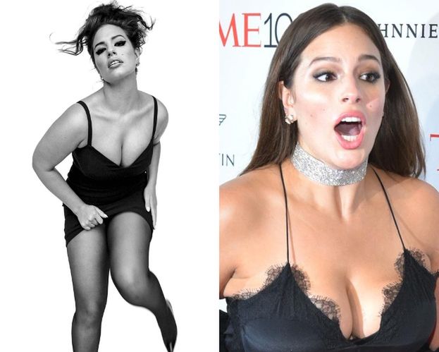 Ashley Graham chwali się ciałem w "biblii mody"