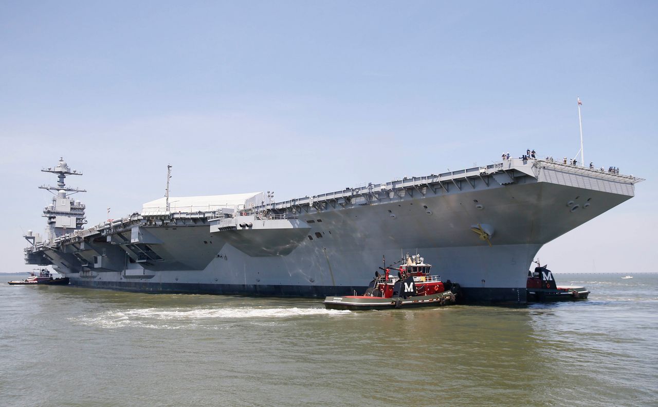 USS „Gerald R. Ford”: najdroższy okręt wojenny świata. Era pływających fabryk dronów bojowych