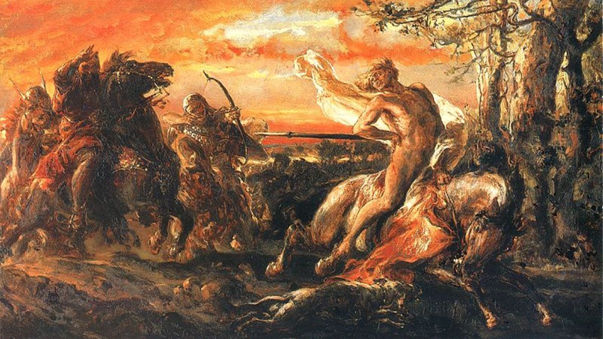 "Śmierć Leszka Białego", wg Jana Matejki