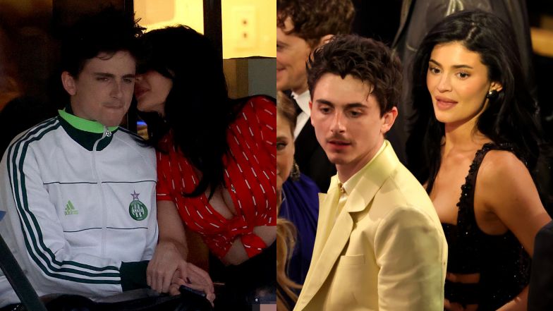 Wiadomo, o czym podczas meczu rozmawiali Jenner i Chalamet
