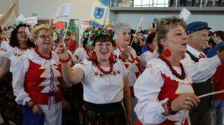 Bojan: Trwa jubileuszowy, XX Turniej KGW Województwa Pomorskiego. Do Bojana zjechały panie ze wszystkich powiatów regionu